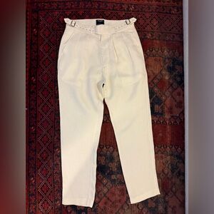 Todd Snyder 100% Linen Gurkha Trousers - Sz 30